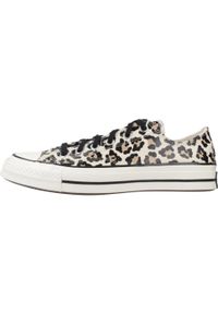Buty sportowe Converse Chuck 70 Glow In The Dark Leopard Print. Kolor: zielony. Materiał: materiał. Wzór: nadruk. Styl: sportowy #2