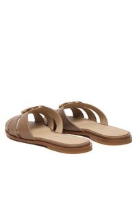 Pinko - PINKO Klapki Milly 04 SD0463P001 Beżowy. Kolor: beżowy. Materiał: skóra #4