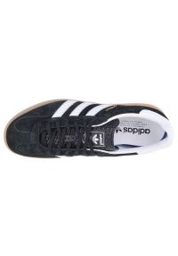 Adidas - Buty adidas Gazelle Indoor H06259 czarne. Nosek buta: okrągły. Kolor: czarny. Materiał: guma, zamsz, syntetyk, skóra. Szerokość cholewki: normalna. Model: Adidas Gazelle #5