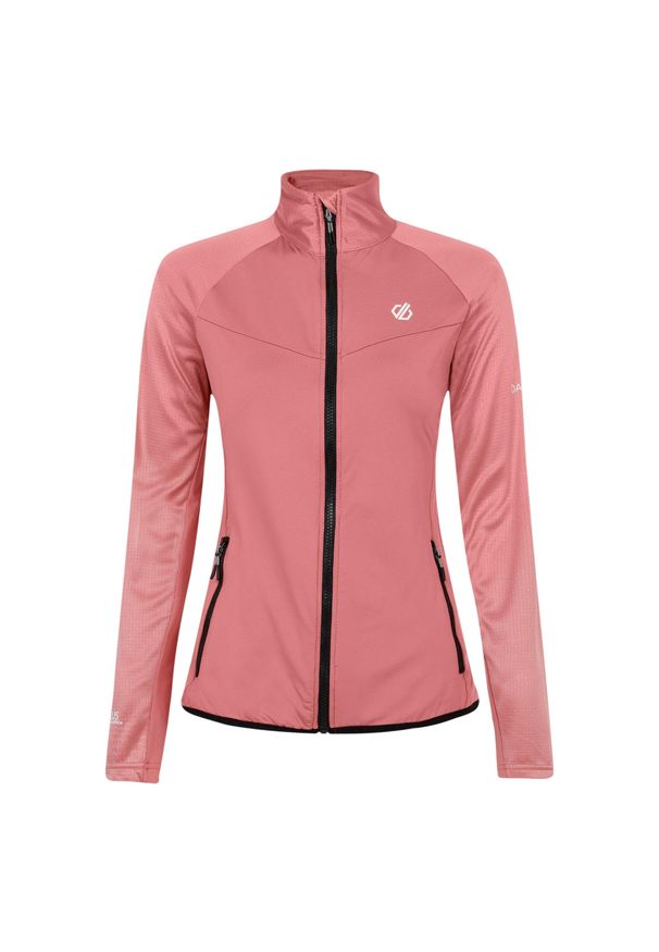 DARE 2B - Damska Warstwa Środkowa Elation III Core Stretch Midlayer. Kolor: czerwony, wielokolorowy, różowy