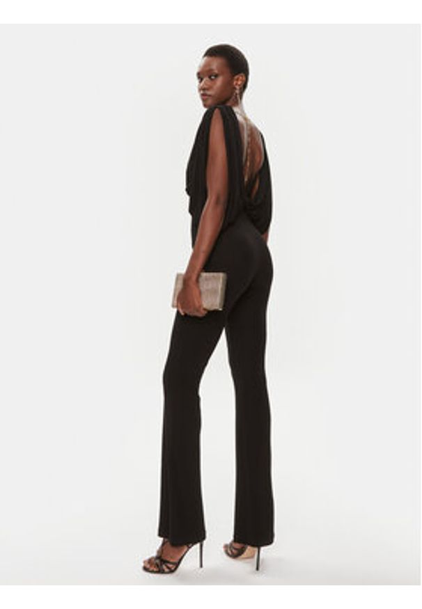 Pinko Kombinezon Lagretin 103096 A1OV Czarny Regular Fit. Kolor: czarny. Materiał: wiskoza