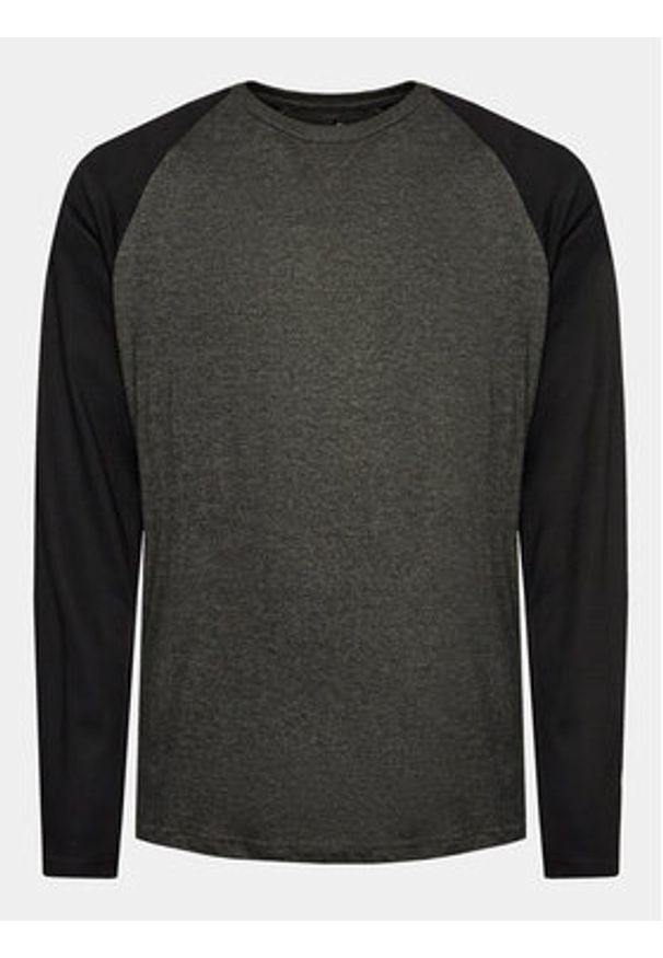Brave Soul Longsleeve MLT-69OSBOURNEJ Szary Regular Fit. Kolor: szary. Materiał: bawełna. Długość rękawa: długi rękaw
