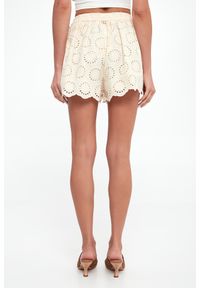 Twinset Milano - Szorty damskie ażurowe TWINSET. Wzór: ażurowy