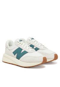 New Balance Sneakersy U370CC Beżowy. Kolor: beżowy. Materiał: zamsz, skóra