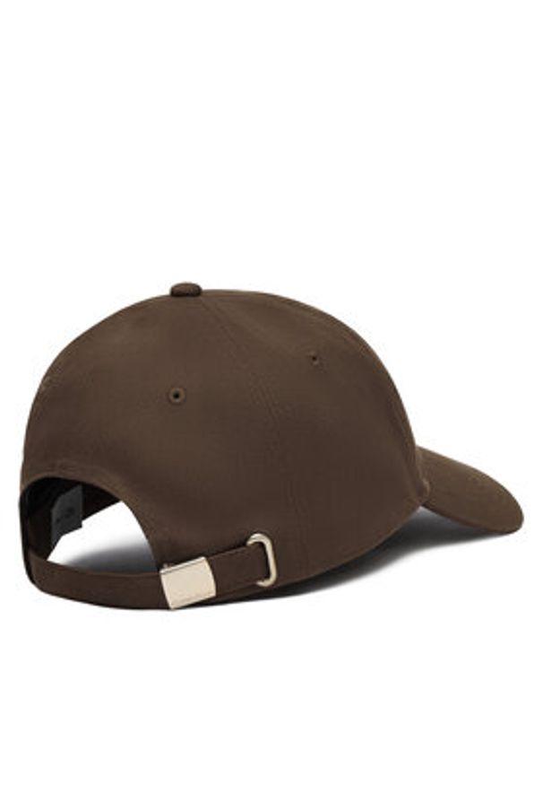 Calvin Klein Czapka z daszkiem Monogram Embroidery Baseball Cap LV04G5002G Brązowy. Kolor: brązowy. Materiał: bawełna