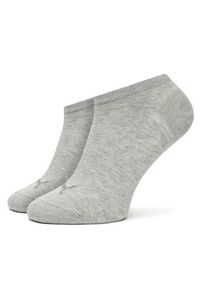 Puma Zestaw 3 par niskich skarpet unisex 938624 Szary. Kolor: szary. Materiał: bawełna, materiał