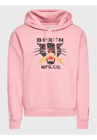 Brixton Bluza Sparks 22418 Różowy Regular Fit. Kolor: różowy. Materiał: bawełna #1