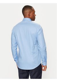 Calvin Klein Koszula K10K112946 Niebieski Slim Fit. Kolor: niebieski. Materiał: bawełna #4