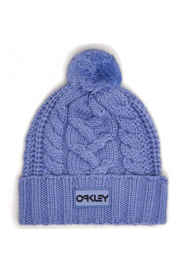 Czapka Zimowa Unisex Oakley Harper Pom Beanie. Kolor: fioletowy. Sezon: zima