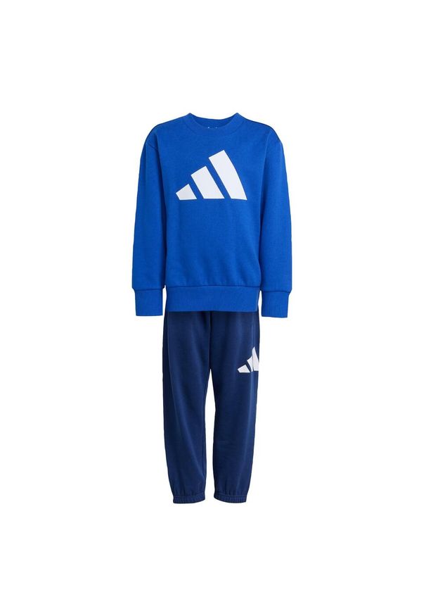 Adidas - Zestaw Essentials Joggers Kids. Kolor: biały, wielokolorowy, niebieski. Materiał: materiał