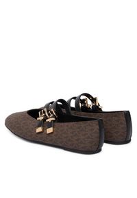 MICHAEL Michael Kors Baleriny Rowen Flex Ballet 40R6RWFP1B Brązowy. Kolor: brązowy. Materiał: skóra #4