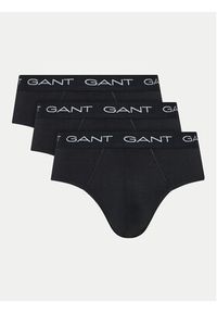 GANT - Gant Komplet 3 par slipów 900013001 Czarny. Kolor: czarny. Materiał: bawełna #7