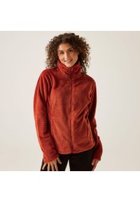 Regatta - Heidy Damski polar turystyczny. Kolor: czerwony. Materiał: polar. Sport: turystyka piesza #1