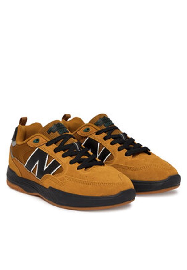 New Balance Sneakersy UN808BNB Brązowy. Kolor: brązowy. Materiał: skóra, zamsz