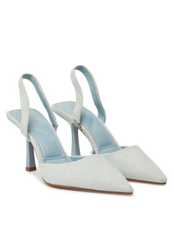 Aldo Szpilki Brusanti 13985168 Niebieski. Kolor: niebieski. Materiał: materiał. Obcas: na szpilce