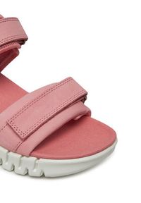 ecco - ECCO Sandały Gruuv Sol W 21310302363 Różowy. Kolor: różowy. Materiał: nubuk, skóra #3