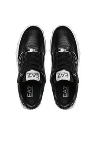 EA7 Emporio Armani Sneakersy X7X006 XK296 N441 Czarny. Kolor: czarny. Materiał: skóra #6