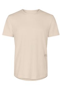 Sloggi T-Shirt 10215508 Beżowy Regular Fit. Kolor: beżowy. Materiał: bawełna #4