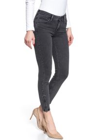 Lee - SPODNIE DAMSKIE LEE SCARLETT CROPPED CONCRETE GREY L30CYGCM #9