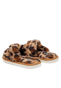 DeeZee Kapcie VT2478 Brązowy. Kolor: brązowy. Materiał: materiał #7