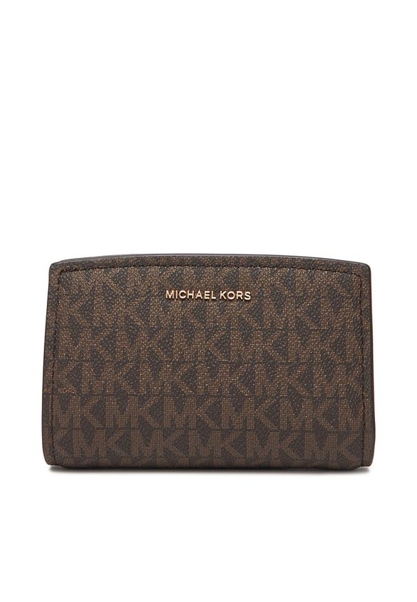 Duży Portfel Damski MICHAEL Michael Kors. Kolor: brązowy