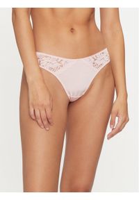 Hunkemöller Stringi Andrea 205413 Różowy. Kolor: różowy. Materiał: syntetyk #1