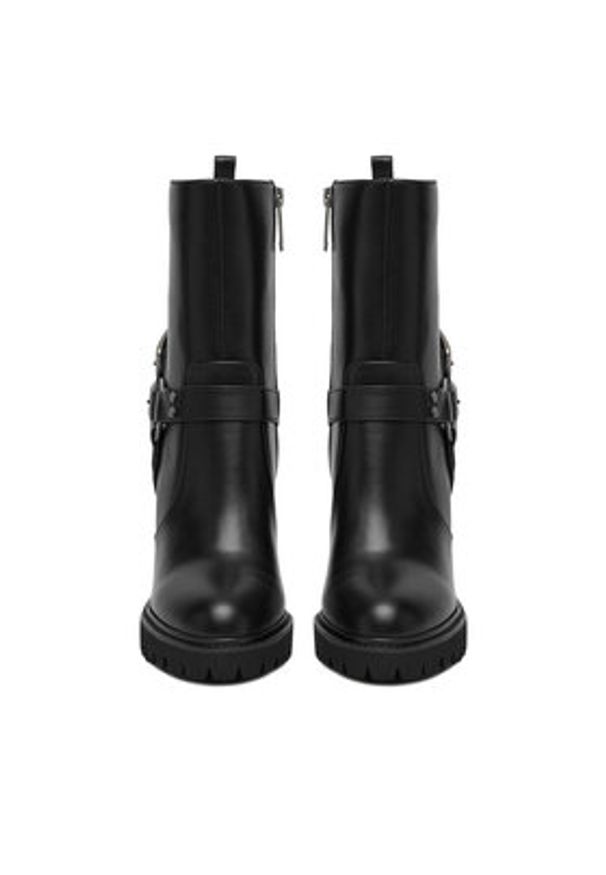 G-Star RAW - G-Star Raw Botki EO-LING-LT2560-227 Czarny. Kolor: czarny. Materiał: skóra