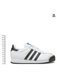 Adidas - adidas Sneakersy Samoa J JQ5090 Biały. Kolor: biały. Materiał: skóra #3