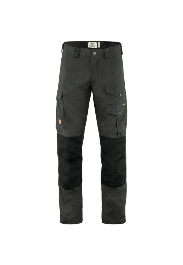 Fjällräven - Spodnie turystyczne męskie Fjallraven Barents Pro Trousers. Kolor: czarny, szary, wielokolorowy. Sport: turystyka piesza