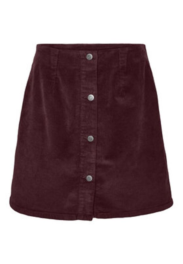 Vero Moda Spódnica mini Etta 10315342 Fioletowy Regular Fit. Kolor: fioletowy. Materiał: sztruks, bawełna