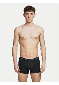 Jack & Jones Komplet bokserek Solid 12189935 Kolorowy. Materiał: bawełna. Wzór: kolorowy #5