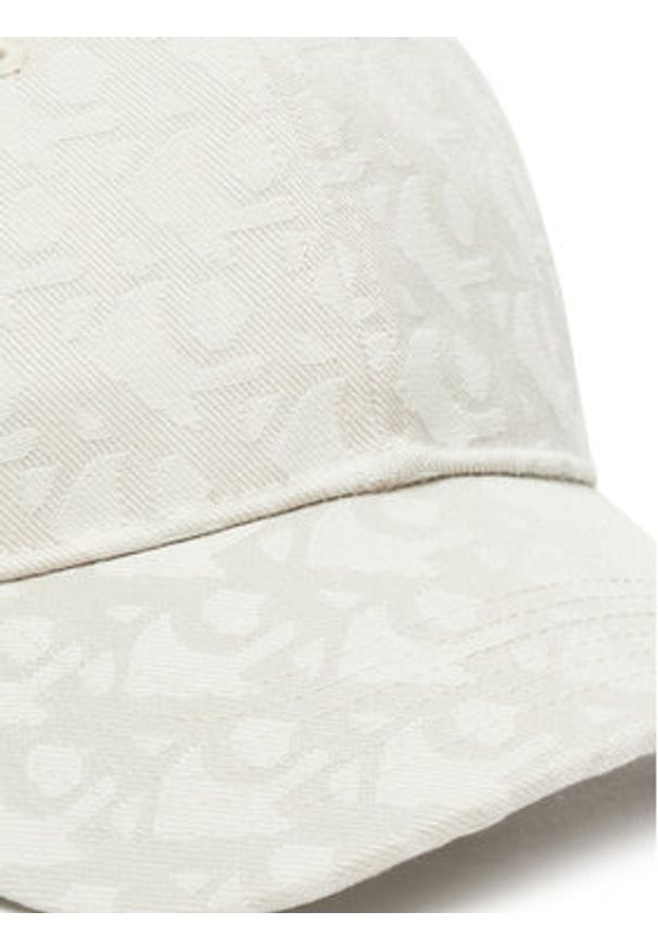 Calvin Klein Czapka z daszkiem Aop 6 Panel Baseball Cap LV04K5058G Beżowy. Kolor: beżowy. Materiał: poliester