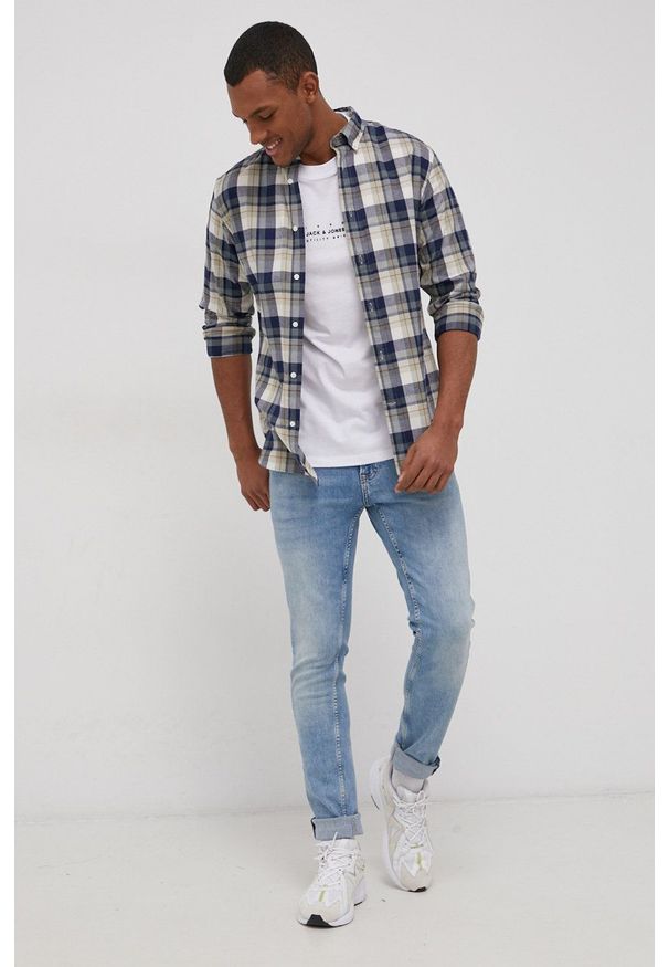 Only & Sons Jeansy Loom męskie. Kolor: niebieski
