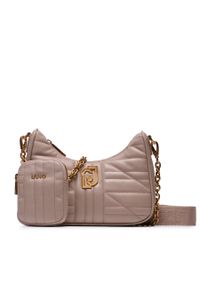 Torebka Liu Jo Esc S Hobo AF3123 E0426 Taupe S1802. Kolor: beżowy. Materiał: skórzane #1