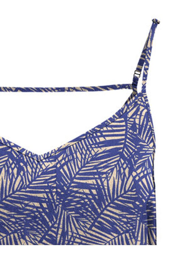 only - ONLY Top Nova 15222159 Niebieski Regular Fit. Kolor: niebieski. Materiał: wiskoza