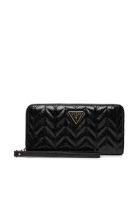 Guess Portfel Cheryl Slg SWTQ97 20146 Czarny. Kolor: czarny. Materiał: skóra #1