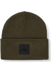 O'Neill - Czapka zimowa dziecięca O'neill Cube Beanie. Kolor: zielony. Sezon: zima