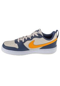Nike - Buty sportowe Sneakersy unisex, Court Borough Low Recraft GS. Kolor: beżowy. Model: Nike Court. Sport: turystyka piesza