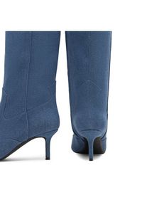 Nine West Kowbojki ZARIYA 909001D Niebieski. Kolor: niebieski. Materiał: materiał #4