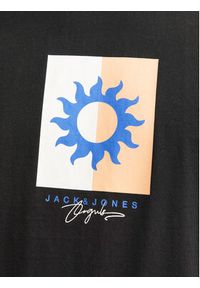 Jack & Jones - Jack&Jones T-Shirt Jormarbella 12255569 Czarny Relaxed Fit. Kolor: czarny. Materiał: bawełna #8