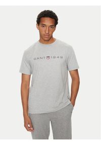 GANT - Gant T-Shirt Graphic 2003242 Szary Regular Fit. Kolor: szary. Materiał: bawełna #1