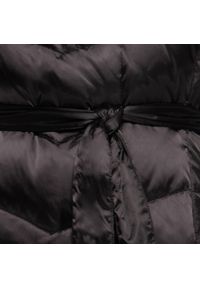Wittchen - Damski płaszcz puchowy z kapturem. Typ kołnierza: kaptur. Kolor: czarny. Materiał: nylon. Sezon: jesień, zima. Styl: elegancki #2