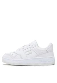 Tommy Jeans Sneakersy Basket Cupsole EM0EM01194 Biały. Kolor: biały. Materiał: skóra #3