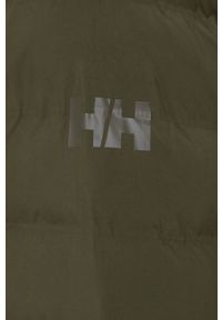 Helly Hansen kurtka damska kolor brązowy przejściowa. Kolor: zielony. Materiał: włókno, materiał #2