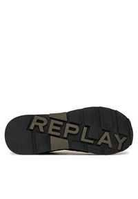 Replay - REPLAY Sneakersy Arthur Street Lace-Up Sneakers GMS68.000.C0089S Czarny. Kolor: czarny. Materiał: materiał