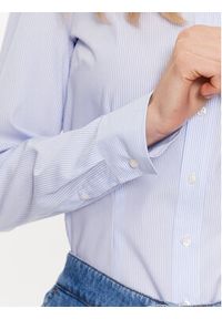 Seidensticker Koszula 60.080619 Niebieski Slim Fit. Kolor: niebieski. Materiał: bawełna #5