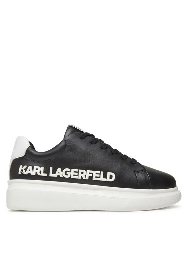 Sneakersy Karl Lagerfeld Kids. Kolor: czarny