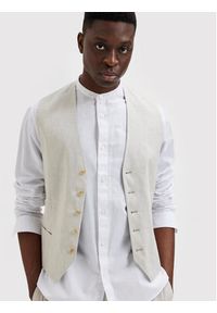 Selected Homme Koszula New Linen 16079054 Biały Regular Fit. Kolor: biały. Materiał: bawełna #6