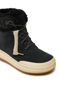 Merrell Śniegowce Marquette Thermo Lace Wp J007056 Czarny. Kolor: czarny. Materiał: skóra, zamsz