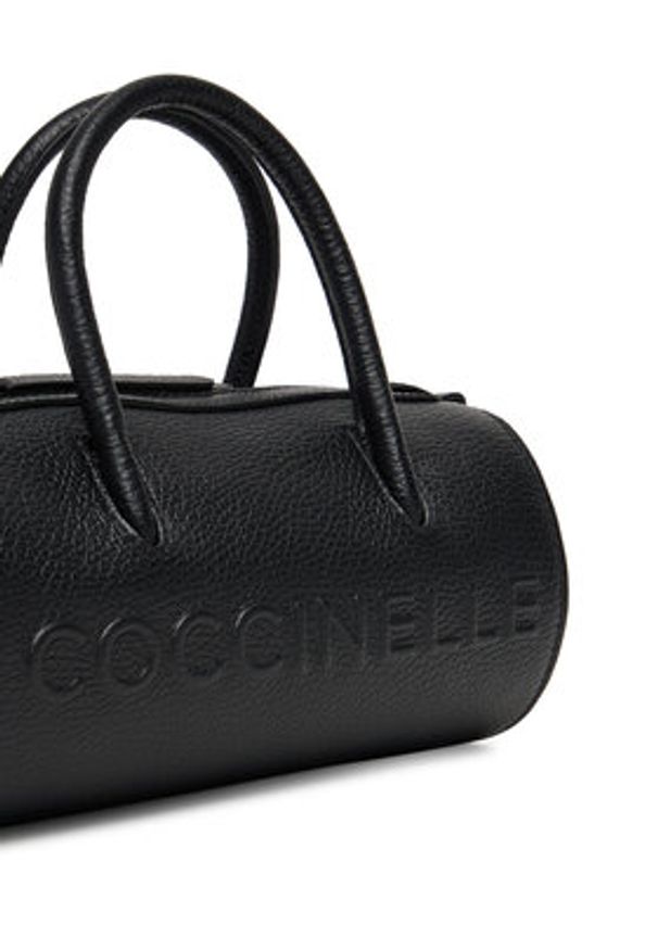 Coccinelle Torebka QBB Coccinellemyrtha Maxi Logo E1 QBB 18 04 01 Czarny. Kolor: czarny. Materiał: skórzane